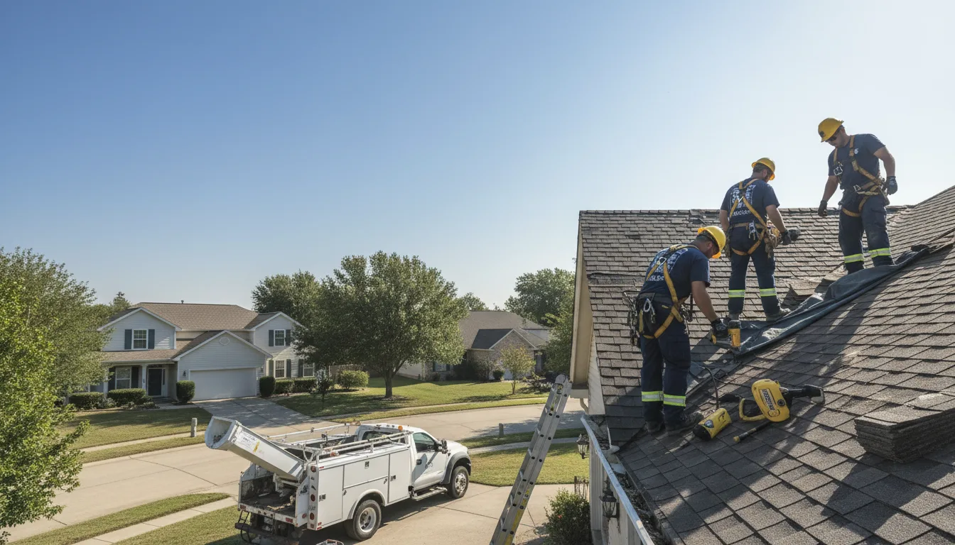 Emergency Roof Repair in Sunset, TX near me